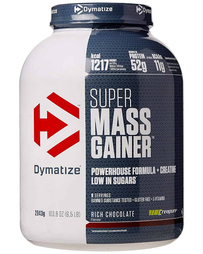 dymatize super mass gainer 6 lbs