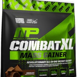 musclepharm combat xl mass gainer 12 lbs