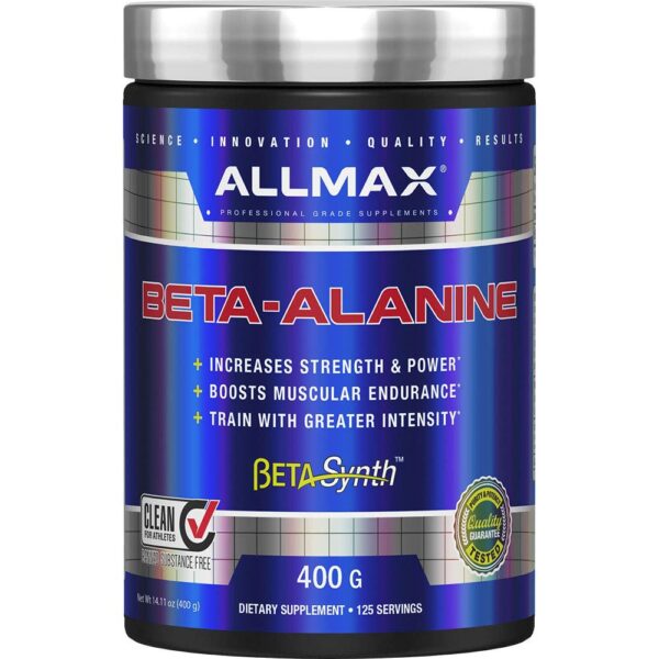 allmax beta-alanine 400 grms
