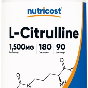 NUTRICOST L-CITRULINE CAPS 1500MG 60CAPS